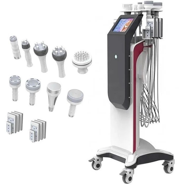 دستگاه لاغری آر اف کویتیشن 10 کاره با پد لیپولیز 120 کیلو هرتز